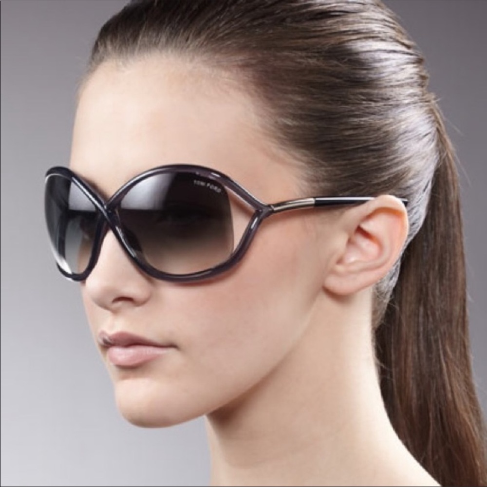 Tom Ford “Whitney” Polarized Oversized Sunglasses